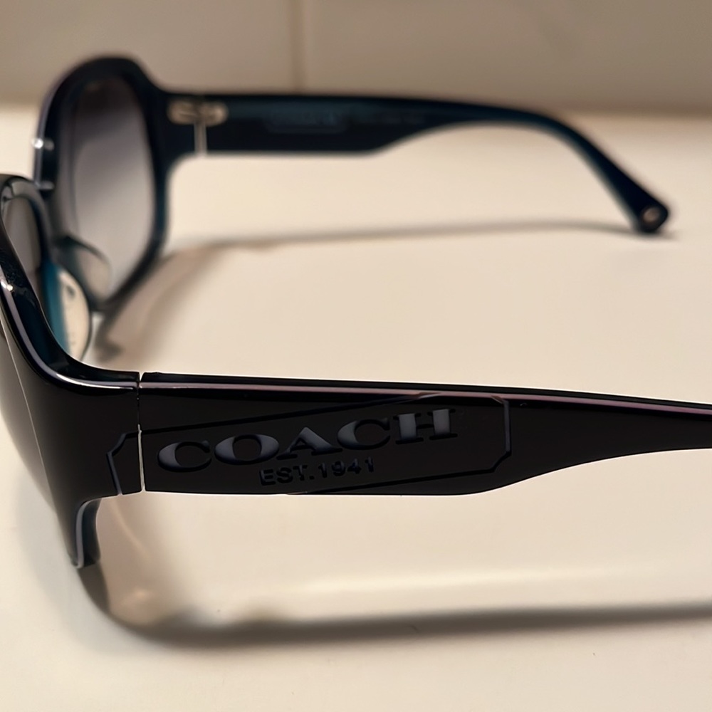 Blue Coach sunglasses - Picture 2 of 3
